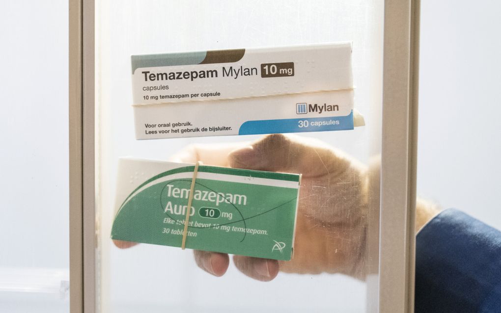 Huisartsen dienen benzodiazepinen, zoals temazepam en zolpidem, kortdurend voor te schrijven bij ernstige slaapproblemen. beeld ANP, Bart Maat