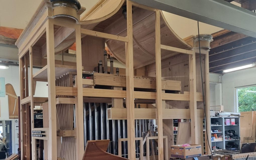 Gereformeerde gemeente Dirksland krijgt nieuw orgel