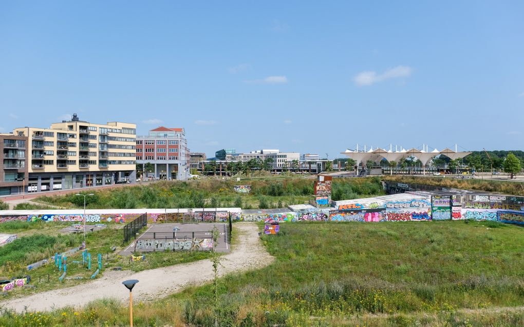 Het Berlijnplein in de Utrechtse Vinex-wijk Leidsche Rijn. beeld Kim van Dam 