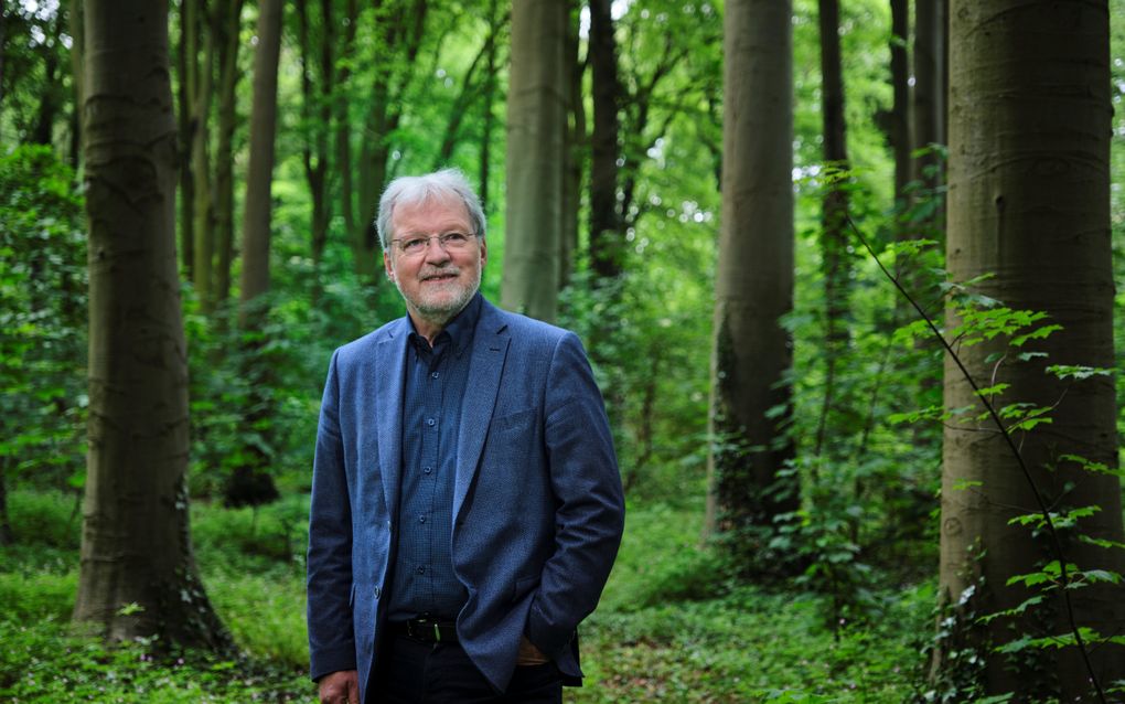 Ds. J.G. Heetderks neemt vanwege zijn emeritaat na elf jaar afscheid van het protestantse justitiepastoraat. beeld Fred Libochant Fotografie