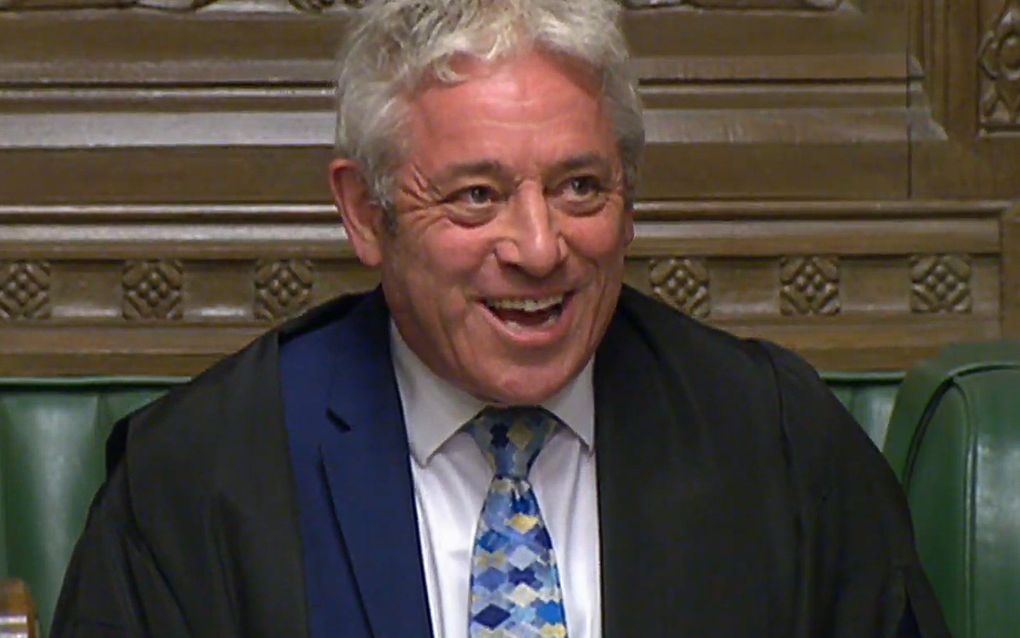 Parlementsvoorzitter John Bercow. beeld AFP