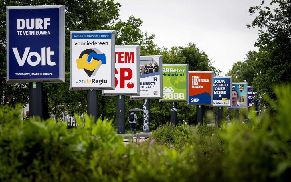 „Voor de ChristenUnie zijn deze verkiezingen pas geslaagd als de christelijke politiek wint. Dat gunnen we dus niet alleen de eigen partij, maar ook CDA en SGP.” beeld ANP, Koen van Weel