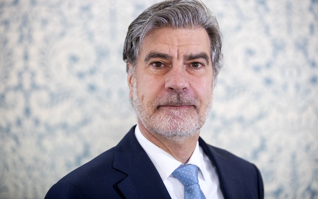 2019-05-09 18:22:28 UTRECHT - Portret van Marcel de Graaff, EU lijsttrekker voorafgaand aan het lijsttrekkersdebat in het Spoorwegmuseum in aanloop naar de Europese verkiezingen op 23 mei. ANP JEROEN JUMELET