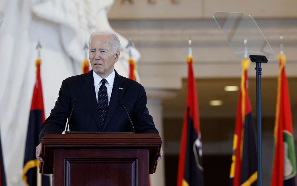 PresidentJoe Biden. beeld AFP, Anna Moneymaker