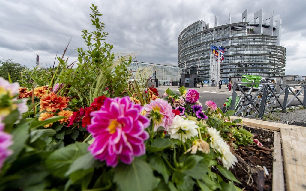 „Europa is zowel een werkelijkheid als een opgave.” Foto: het Europees Parlement in Straatsburg. beeld ANP, Jonas Roosens
