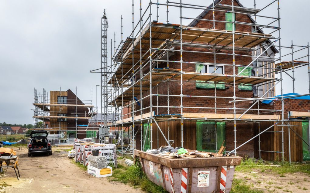 Om de woningnood te bestrijden moeten er veel meer huizen worden gebouwd. beeld RD, Henk Visscher