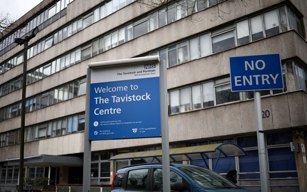 De Tavistock-genderkliniek sloot in maart haar deuren, vier jaar nadat de kliniek onder vuur kwam te liggen omdat kwetsbare jongeren er onzorgvuldig gemedicaliseerd werden. beeld AFP, Henry Nicholls