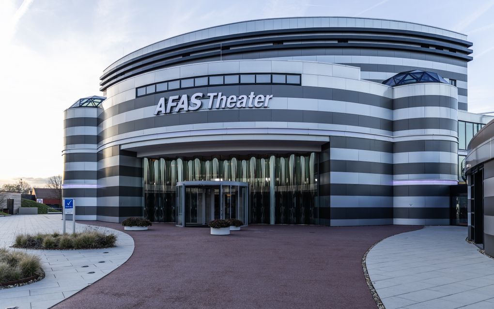 Exterieur van AFAS theater. beeld ANP, Eva Plevier