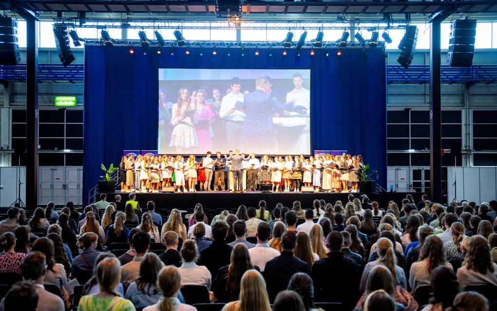 Jongerenevent van de JBGG in Gorinchem. beeld Cees van der Wal