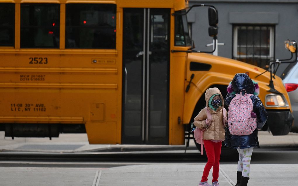 Vanaf volgend jaar moeten alle openbare onderwijsinstellingen in Louisiana, VS, de Tien Geboden in alle leslokalen hebben hangen. beeld AFP, Angela Weiss