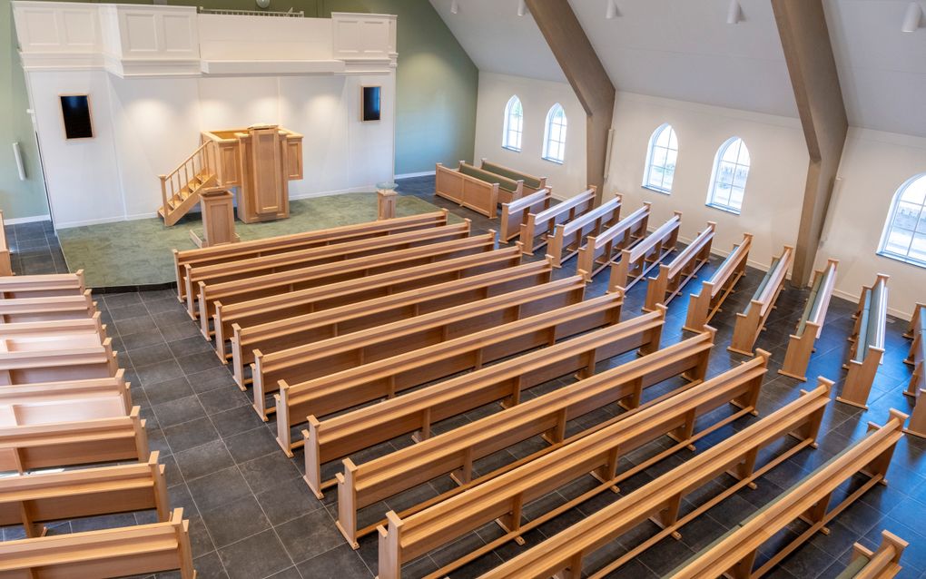 Oude kerk na ruim een eeuw vervangen. beeld Dirk-Jan Gjeltema