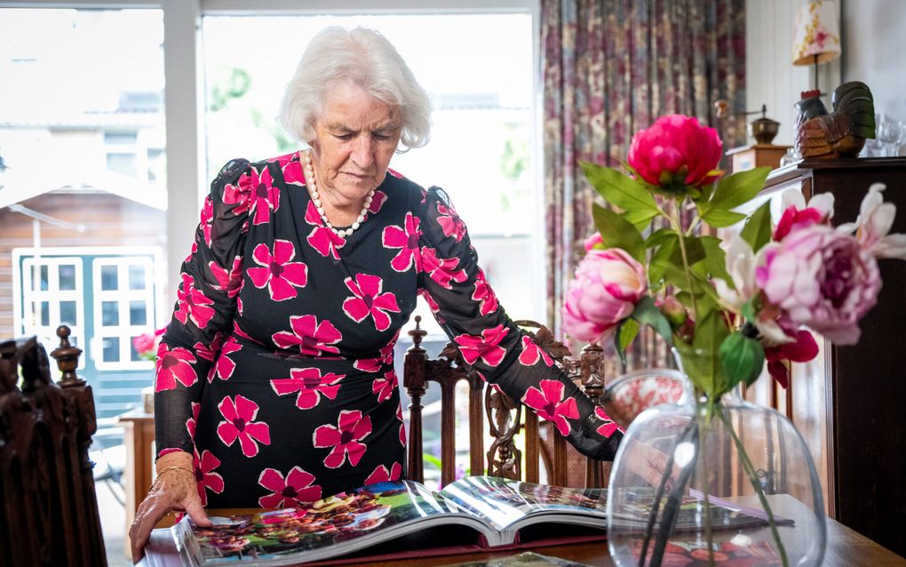 Nellie van Dooijweert-van der Slikke. beeld Cees van der Wal