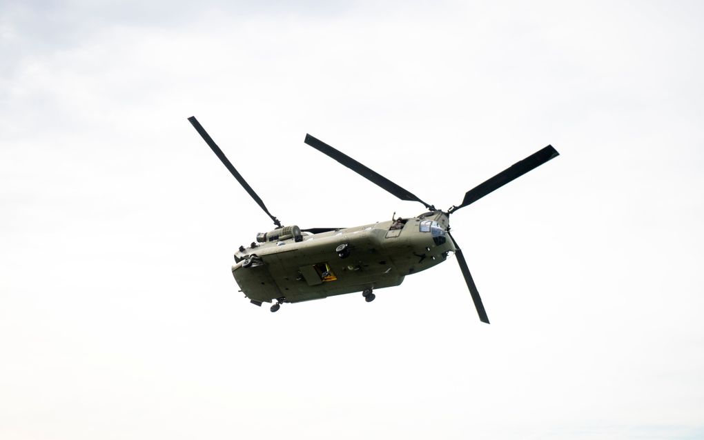 Wolkbreuk, big bags en een chinook: in Houten oefent het leger op een waterbom