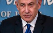 De Israëlische president Benjamin Netanyahu. beeld AFP, Leo Correa 