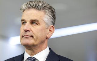 Koen Becking, demissionair staatssecretaris van Onderwijs, Cultuur en Wetenschap.