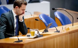 Staatssecretaris Maarten van Ooijen tijdens een eerder Kamerdebat. ANP ROBIN UTRECHT