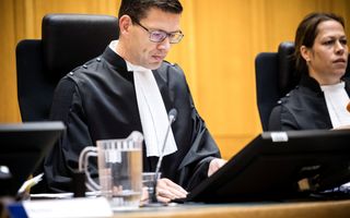 De rechter tijdens de rechtszaak in 2023 tegen Alex S. die zelfdodingspoeder verkocht. beeld ANP, Rob Engelaar