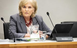  Demissionair minister Pia Dijkstra van Medische Zorg. beeld ANP, Koen van Weel