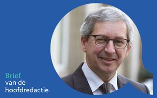 Steef de Bruijn, hoofdredacteur van het Reformatorisch Dagblad.