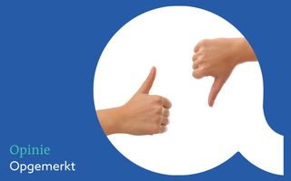 Logo van de ingezonden brieven rubriek Opgemerkt