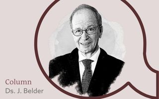Logo van de column van ds. J. Belder