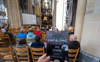 In de Bovenkerk in Kampen had zaterdag de derde Kamper Orgeldag plaats. beeld Freddy Schinkel