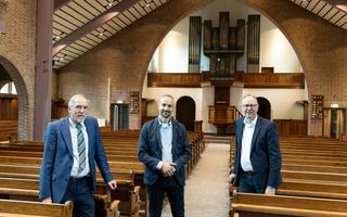 V.l.n.r.: Jaap Molenaar, Jan Teeuw en Henk Pitlo. beeld RD, Anton Dommerholt