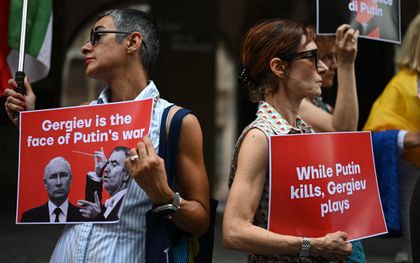 Koncert Gergijeva v Italiji odpovedan zaradi vezi s Putinom