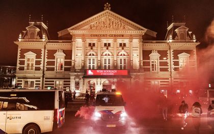 22 arrestaties bij protest tegen Israëlische zanger Concertgebouw