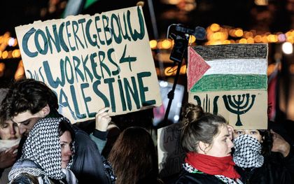 Arrestaties bij protest tegen Israëlische zanger Concertgebouw