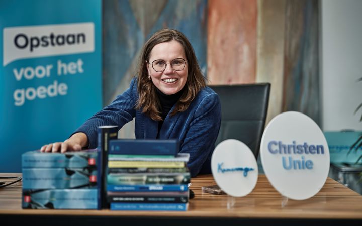 ChristenUnie-lijsttrekker Mirjam Bikker.