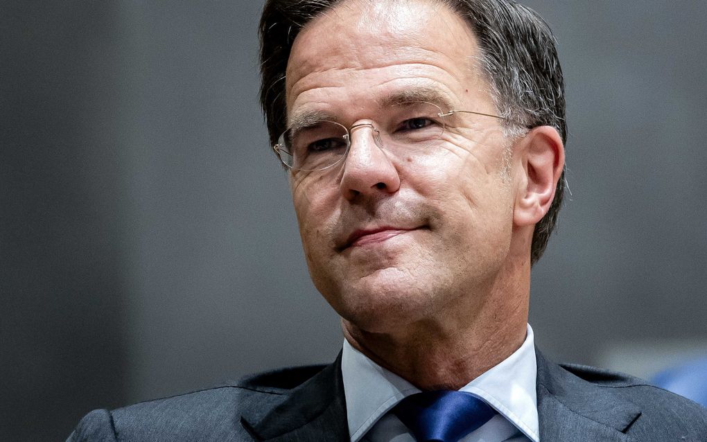 Scheidend premier Mark Rutte. beeld ANP, Remko de Waal