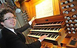 De Zwitserse organist Sebastian Küchler-Blessing. Foto RD