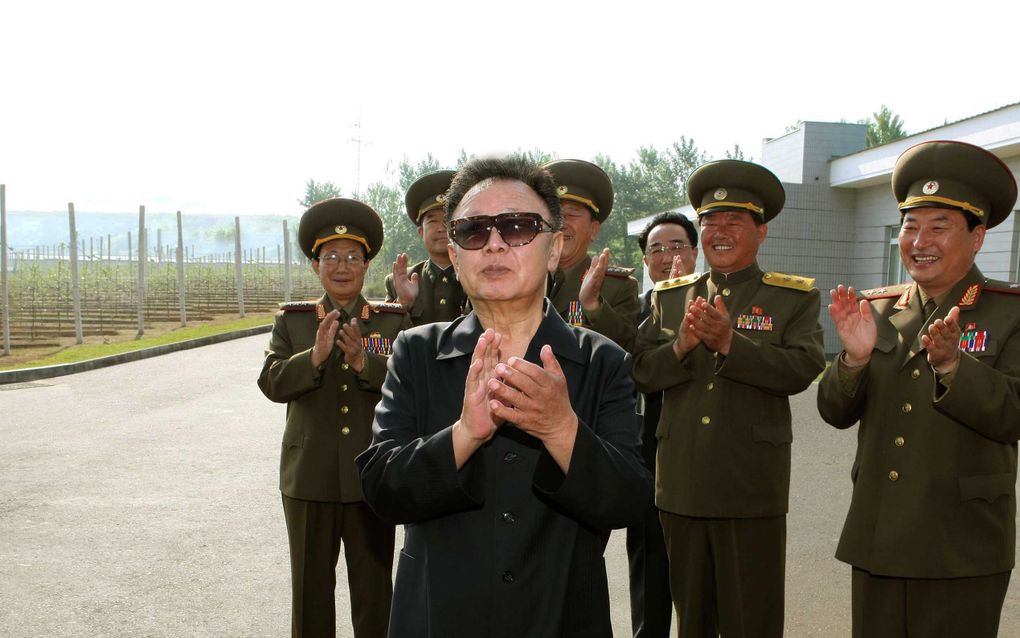 De Noord-Koreaanse leider Kim Jong Il Foto EPA