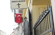 De protestantse gemeente van Andrew Brunson in Izmir. beeld World Watch Monitor