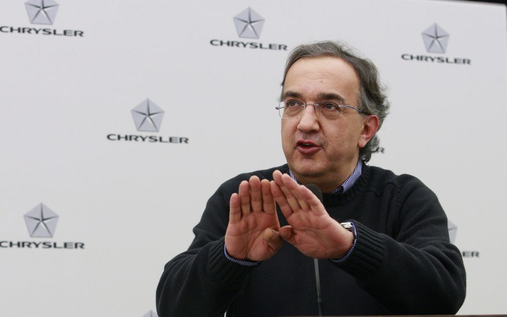 Chrysler-CEO Sergio Marchionne. Foto EPA