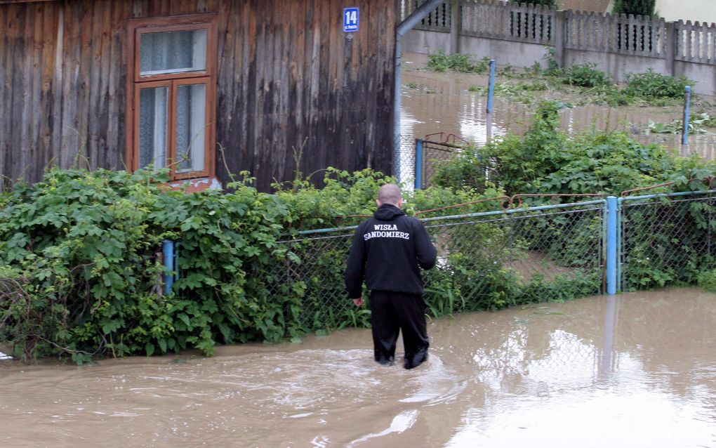 Overstromingen in Polen. Foto EPA