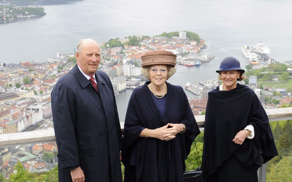 Koningin Beatrix heeft Noorwegen in haar hart gesloten. Foto ANP