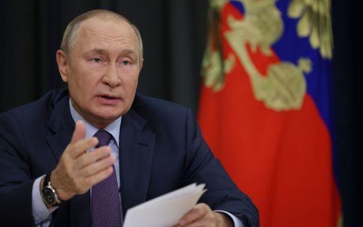 President Poetin. beeld EPA, Gavriil Grigorov