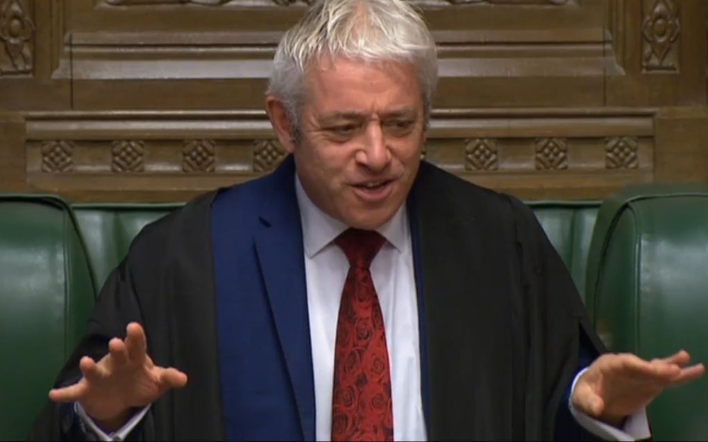 Bercow. beeld AFP