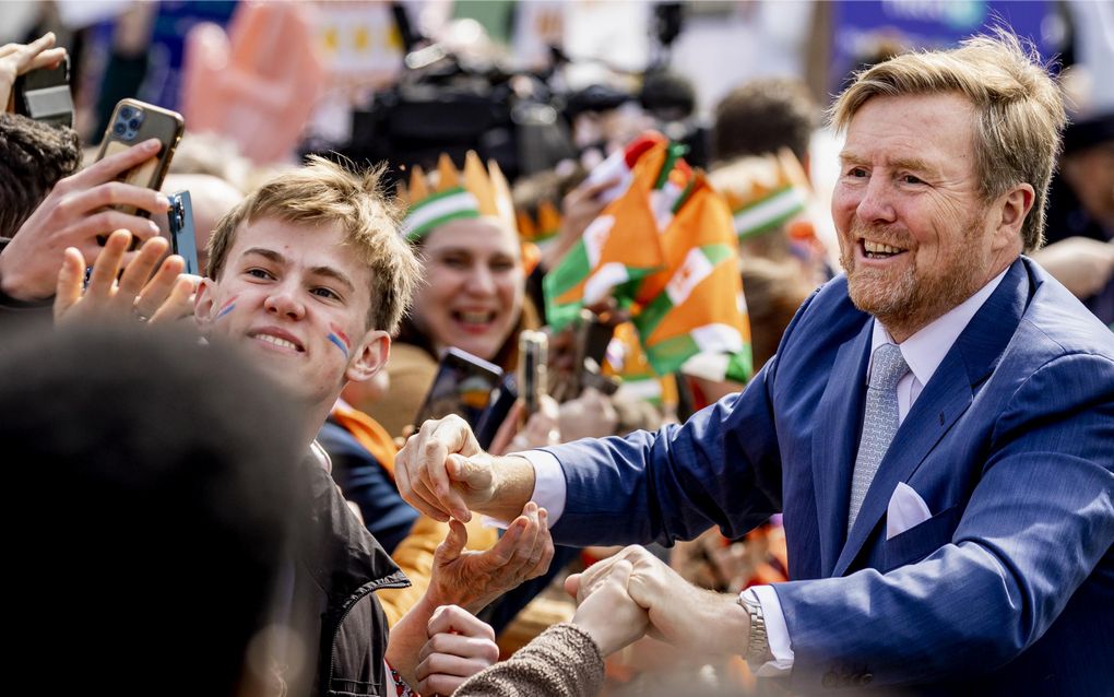 Koningsdag vorig jaar. beeld ANP, Sem van der Wal