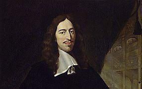 Portret van Johan de Witt, raadpensionaris van Holland. Rechts op de achtergrond de zittingszaal van de Staten van Holland, die gebouwd werd in 1650.  beeld Rijksmuseum Amsterdam.