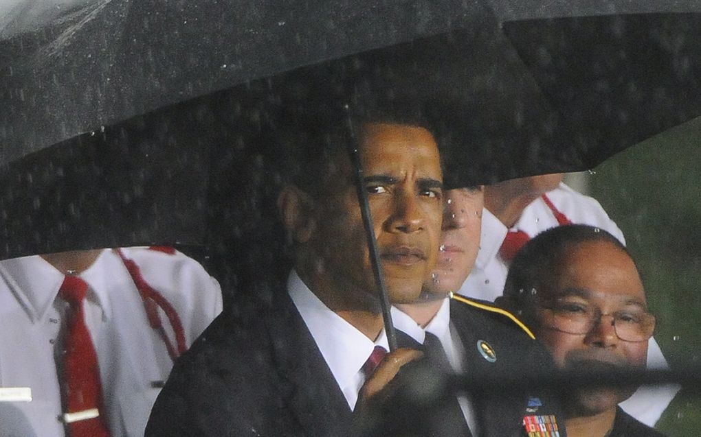 De Amerikaanse president Obama. Foto EPA