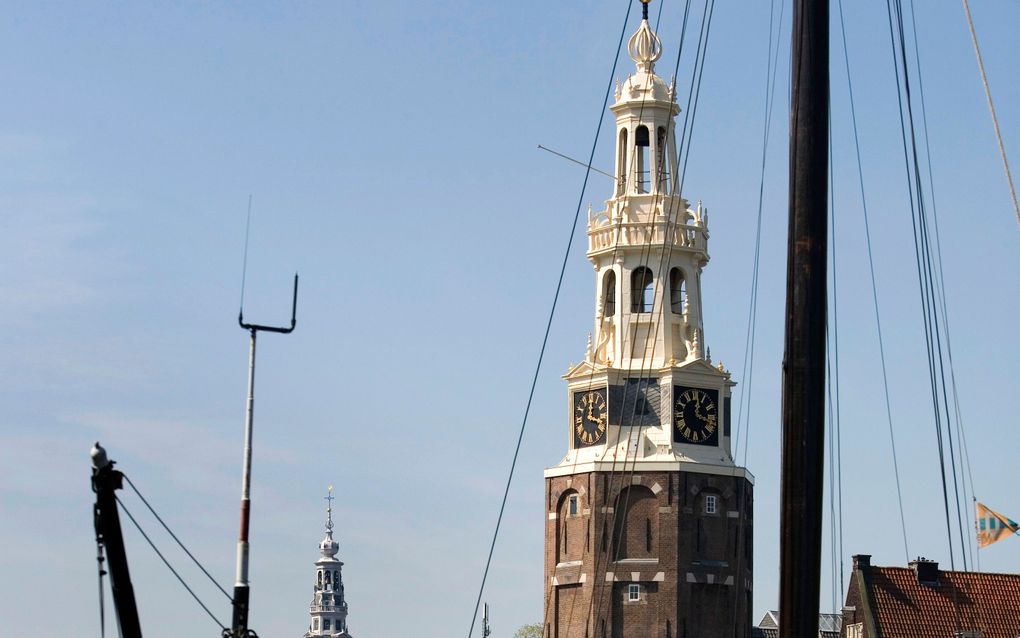 De Montelbaanstoren in Amsterdam. Foto ANP