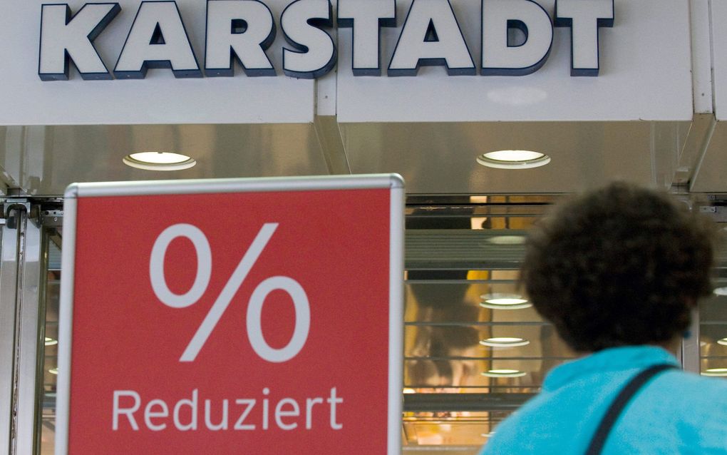 ESSEN - Een filiaal van warenhuisketen Karstadt. Foto EPA