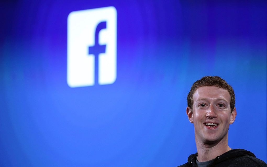 Facebookbaas Mark Zuckerberg. beeld AFP