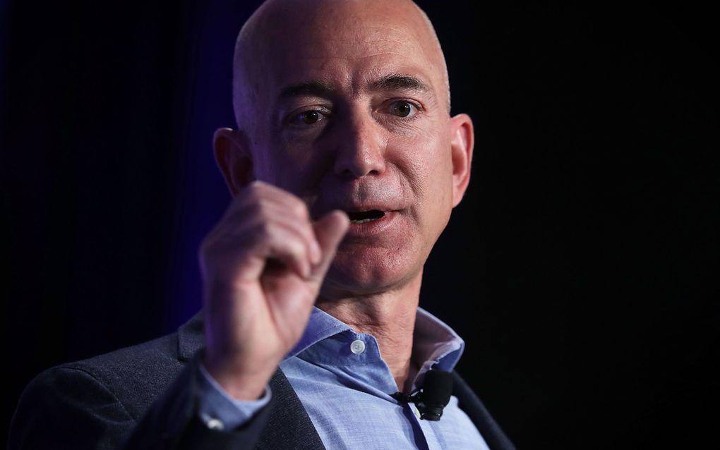 Jeff Bezos. beeld AFP