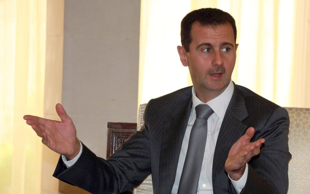 De Syrische president Assad. Foto EPA