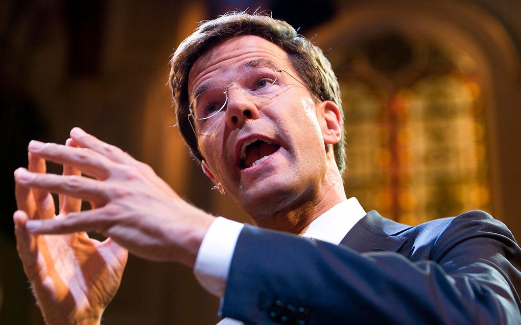 VVD-leider Rutte. Foto ANP