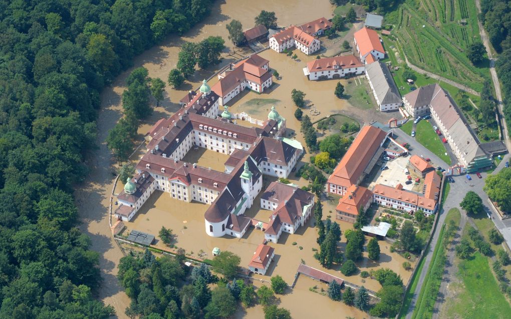 Historisch klooster in Ostritz. Foto EPA